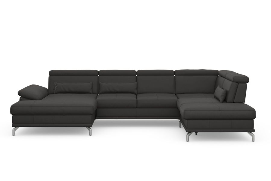 sit&more Wohnlandschaft "Cabrio U-Form, B: 359 cm, mit Sitztiefen-, Arm- & günstig online kaufen