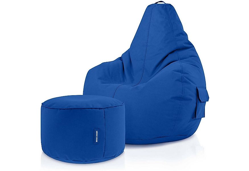 Green Bean Sitzsack Gaming Sitzsack + Hocker Cozy+Cube (Gaming Chair mit Fu günstig online kaufen