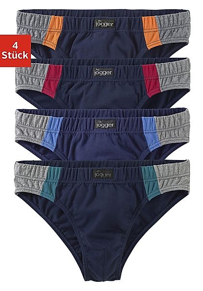 le jogger Slip, (Packung, 4 St.), optimale Passform durch Baumwoll-Stretch günstig online kaufen