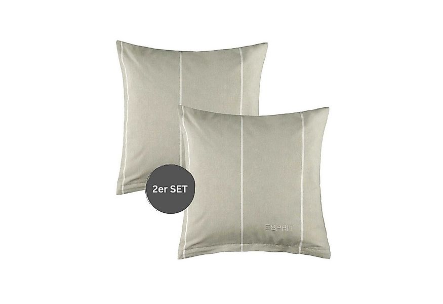 Esprit Bettwäsche HARPLINES Renforcé Kissenbezüge und Bettwäsche, Baumwolle günstig online kaufen