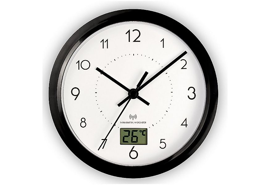 Miraval Funkwanduhr Funk-Badezimmeruhr mit Saugnäpfen günstig online kaufen