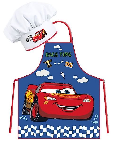 Disney Cars Kochschürze Lightning McQueen, (2-tlg), Kinder Koch-Set 2 tlg. günstig online kaufen