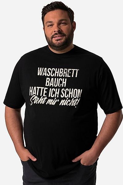 Men Plus T-Shirt Men+ T-Shirt Halbarm Waschbrettbauch bis 8 XL günstig online kaufen