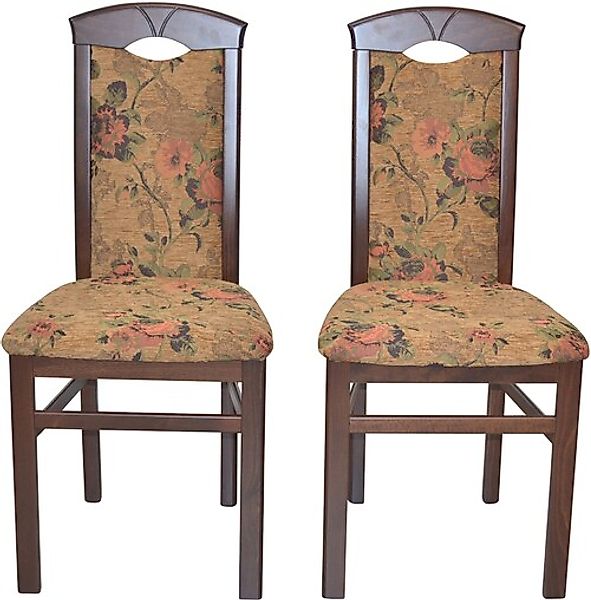 HOFMANN LIVING AND MORE Esszimmerstuhl, (Set), 2 St., Webstoff-Polyester günstig online kaufen