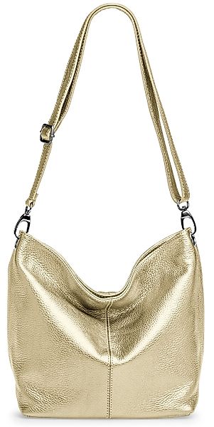 Caspar Schultertasche Klassische Damen Leder Handtasche günstig online kaufen