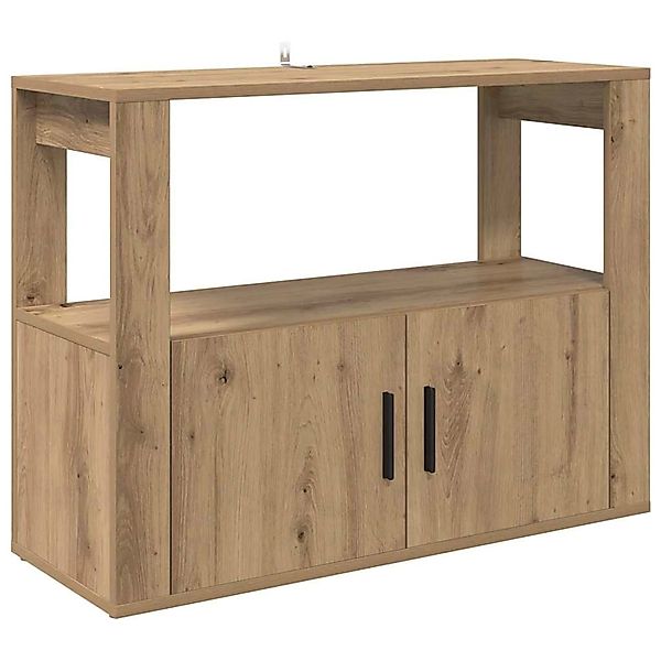vidaXL Sideboard Artisan-Eiche 80 x 30 x 60 cm Holzwerkstoff 881091 günstig online kaufen