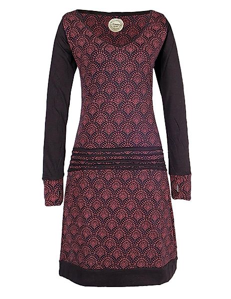 Vishes Jerseykleid Leichtes JerseykleidLangarm Kleider Sweatkleid günstig online kaufen