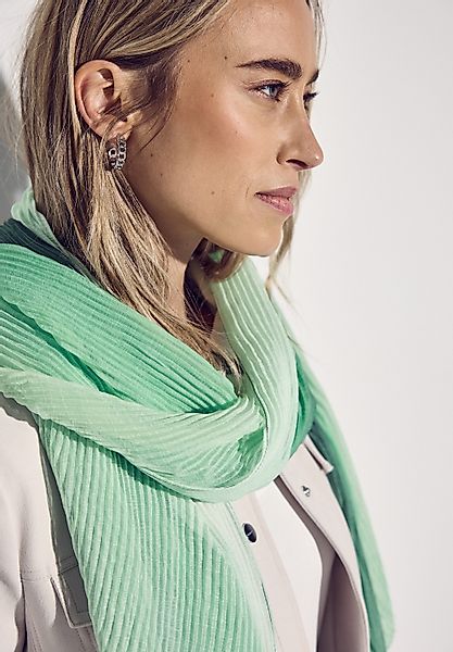 STREET ONE Halstuch, im Plissée Look günstig online kaufen