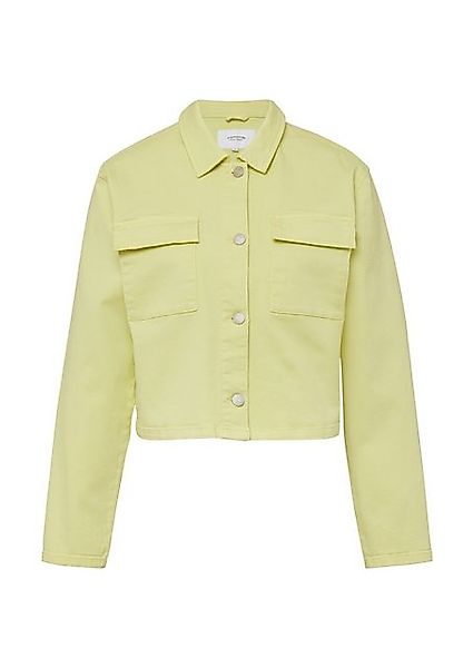 comma casual identity Blusenblazer Kurze Jeansjacke mit Garment Dye und auf günstig online kaufen