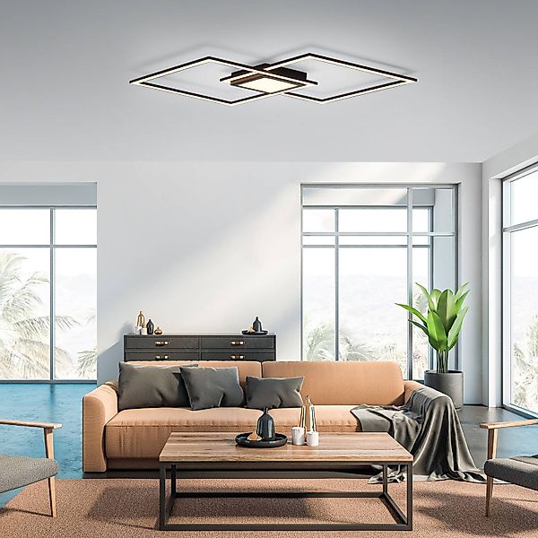 JUST LIGHT Deckenleuchte »ASMIN«, 1 flammig, Leuchtmittel LED-Board   LED f günstig online kaufen