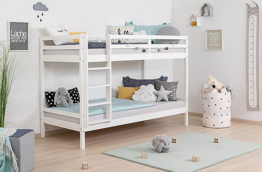 Ticaa Etagenbett "René, Hochbett, Stockbett, TOPSELLER 2 Farben, Schubkaste günstig online kaufen