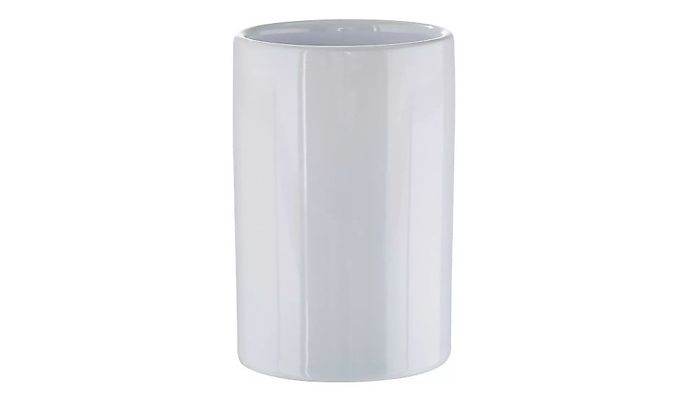 Zahnputzbecher  Polaris - weiß - Keramik - 11,5 cm - Badaccessoires - Möbel günstig online kaufen