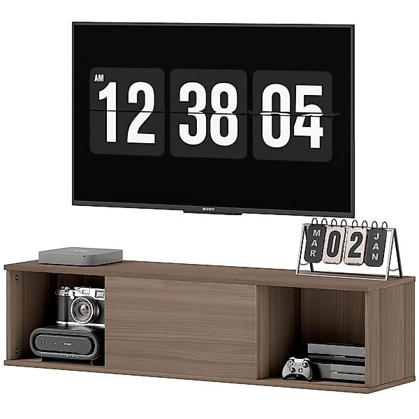 HOMCOM Wandschrank für das Badezimmer Badezimmerschrank zum Aufhängen mit 2 günstig online kaufen
