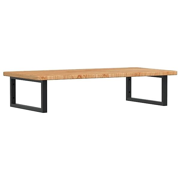 vidaXL Waschtischplatte mit Halterung Stahl und Massivholz Eiche 3302397 günstig online kaufen