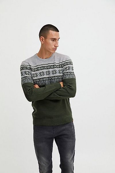 Blend Strickpullover BHTjerik Stilvoller Feinstrick-Pullover mit Rundhalsau günstig online kaufen