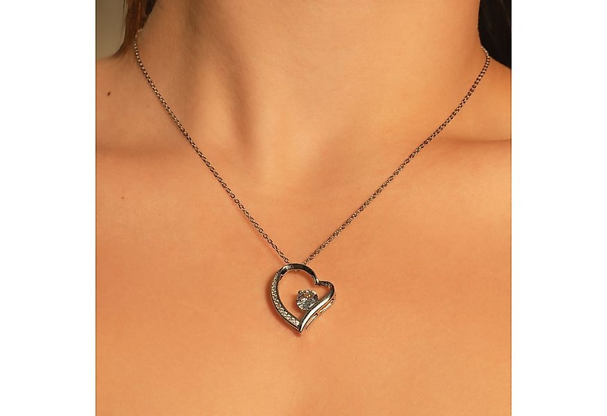 salazar.plus Kette mit Anhänger Elegante 925 Silber vergoldete Luxus Damenk günstig online kaufen