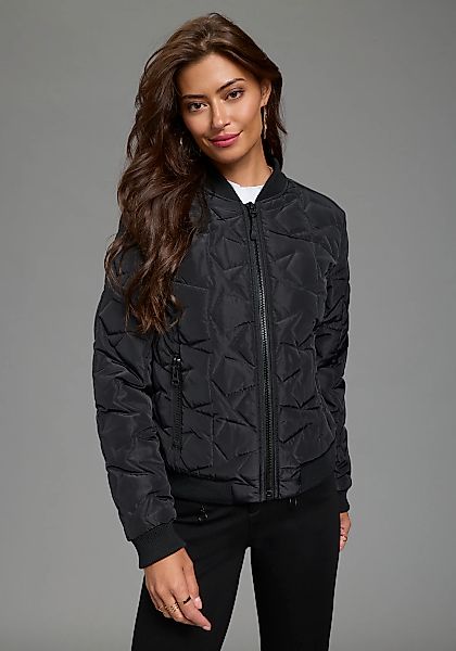 Bruno Banani Blouson mit durchgehendem Reißverschluss, mit Reißverschlussta günstig online kaufen
