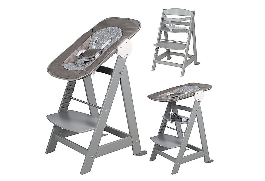 roba® Hochstuhl Born Up, Treppenhochstuhl mit Liegefunktion günstig online kaufen