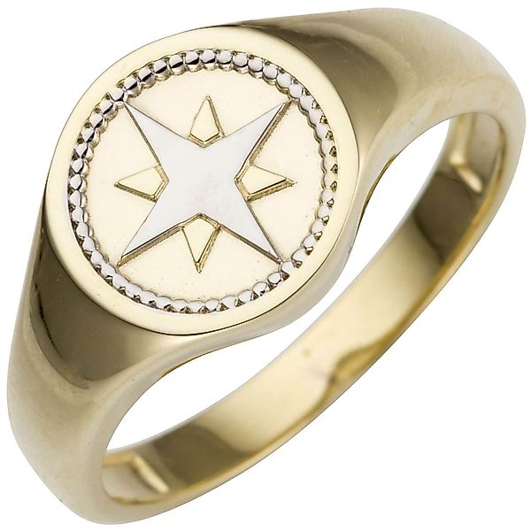 Schmuck Krone Goldring Ring aus 585 günstig online kaufen