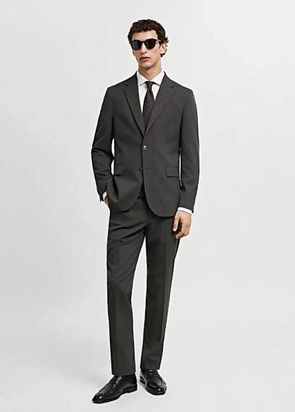 Slim Fit-Anzughose aus Stretchstoff günstig online kaufen