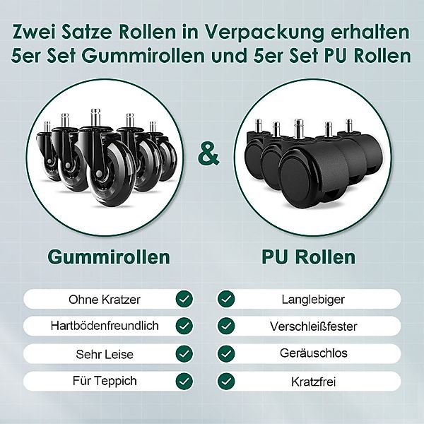 Homimaster Bürostuhl Bürostuhl Ergonomisch, Schreibtischstuhl mit günstig online kaufen