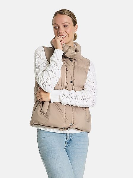 Lieblingsstück Steppweste BatonL mit Strick-Details günstig online kaufen