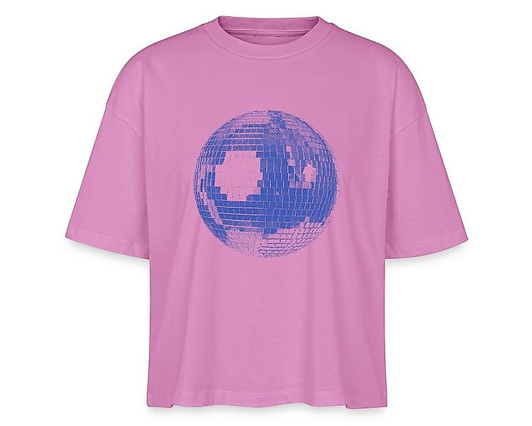 Spreadshirt T-Shirt Disco Ball – Retro Party Vibes Boxy Shirt Damen (1-tlg) günstig online kaufen