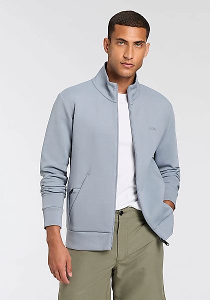BOSS GREEN Sweatjacke "Skaz", mit Druck günstig online kaufen