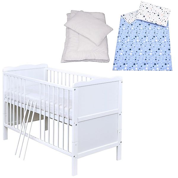 Baby-Delux Komplettbett Babybett Max Komplettset, 8-tlg., günstig online kaufen
