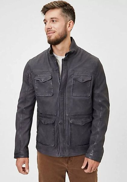 Mauritius Lederjacke GMGaldon SF mit Knopftaschen an der Brust günstig online kaufen