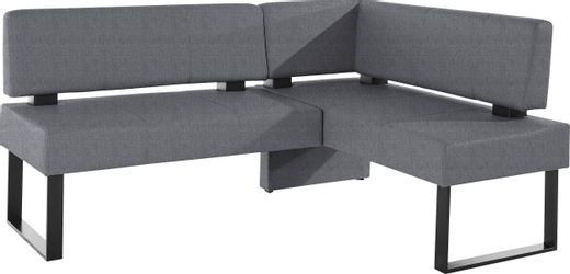 Home affaire Eckbank Oliver mit Metallgestell, günstig online kaufen