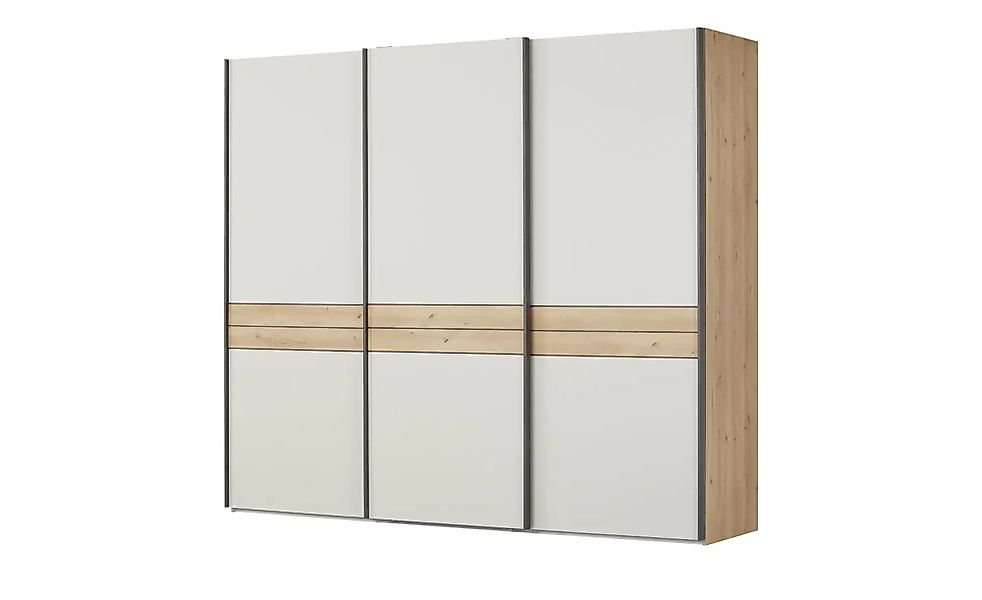uno Schwebetürenschrank  Suna ¦ beige ¦ Maße (cm): B: 250 H: 217 T: 67.0 Sc günstig online kaufen