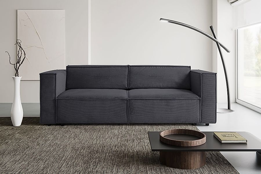 WERK2 Schlafsofa "Kansas Breite 252 cm, mit extragroßer Liegefläche 202x152 günstig online kaufen