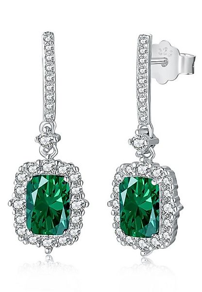 BRELLATO Paar Ohrhänger VINTAGE Glitzer Statement Damen Kristall-Ohrringe ( günstig online kaufen