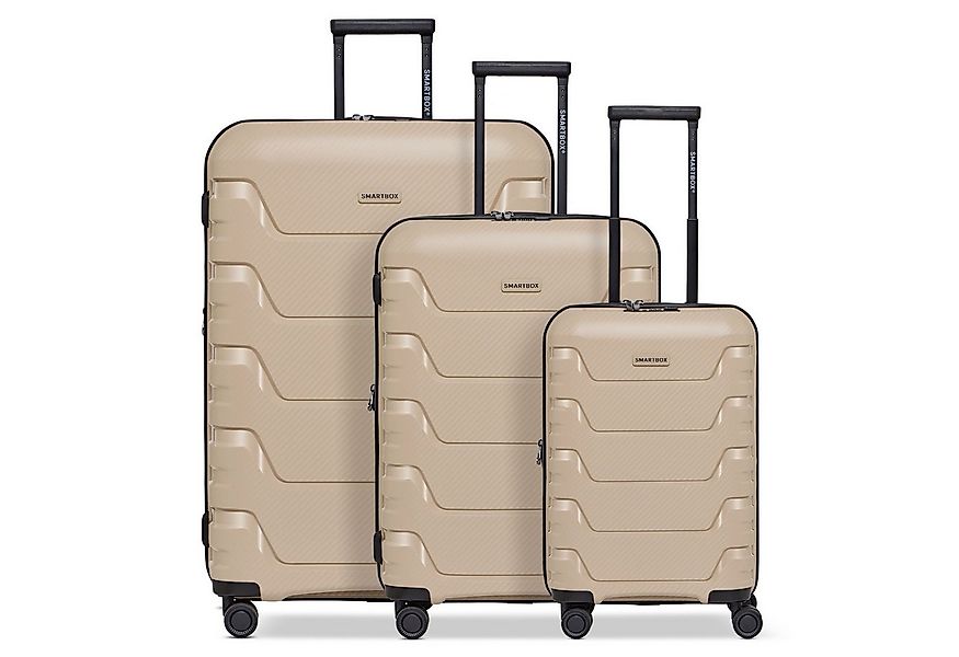 Smartbox Trolleyset Edition 01, 4 Rollen, (3-teilig, 3 tlg), Polypropylen günstig online kaufen