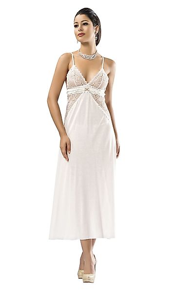 Mellice Nachthemd Damen Satin Nachtkleid Pyjama günstig online kaufen