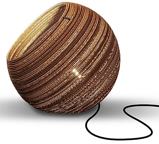 think paper Tischleuchte »Globe«, 1 flammig, Leuchtmittel E27   ohne Leucht günstig online kaufen