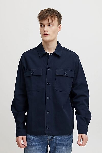 Blend Hemdjacke "BHOvershirt" ohne Kapuze Klassische Übergangsjacke günstig online kaufen