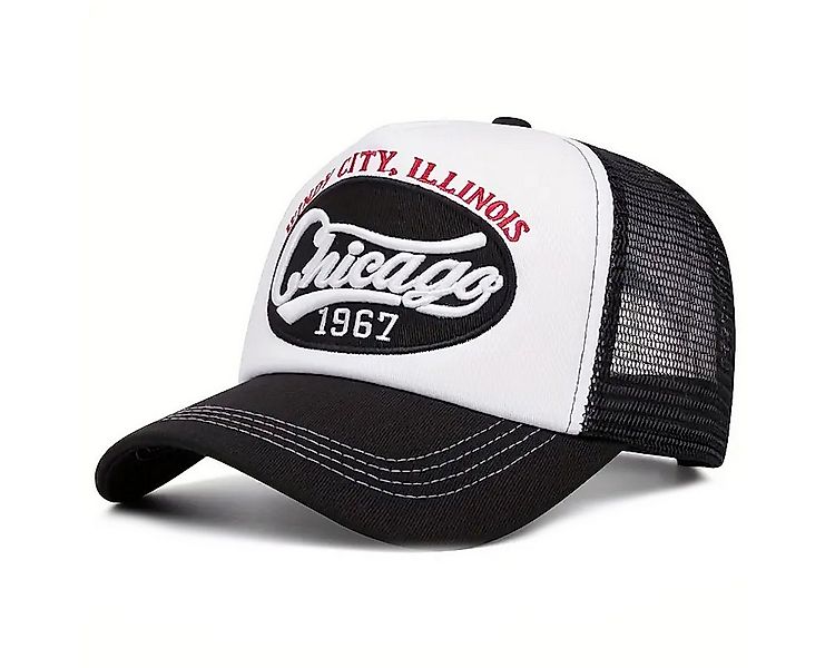 Sporty Trucker Cap Chicago Vintage Trucker Mesh Baseballcap günstig online kaufen