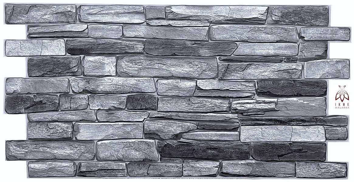 IKHEMalarka 3D Wandpaneel 4qm/10 Stück 3D PVC FLIESEN Wandpaneele, BxL: 50, günstig online kaufen