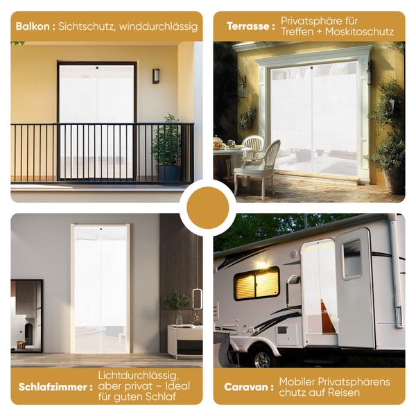 Sekey Insektenschutz-Tür Sichtschutz Türvorhang mit Magnet günstig online kaufen