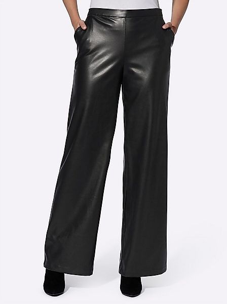 heine Jerseyhose Lederimitat-Hose normal günstig online kaufen