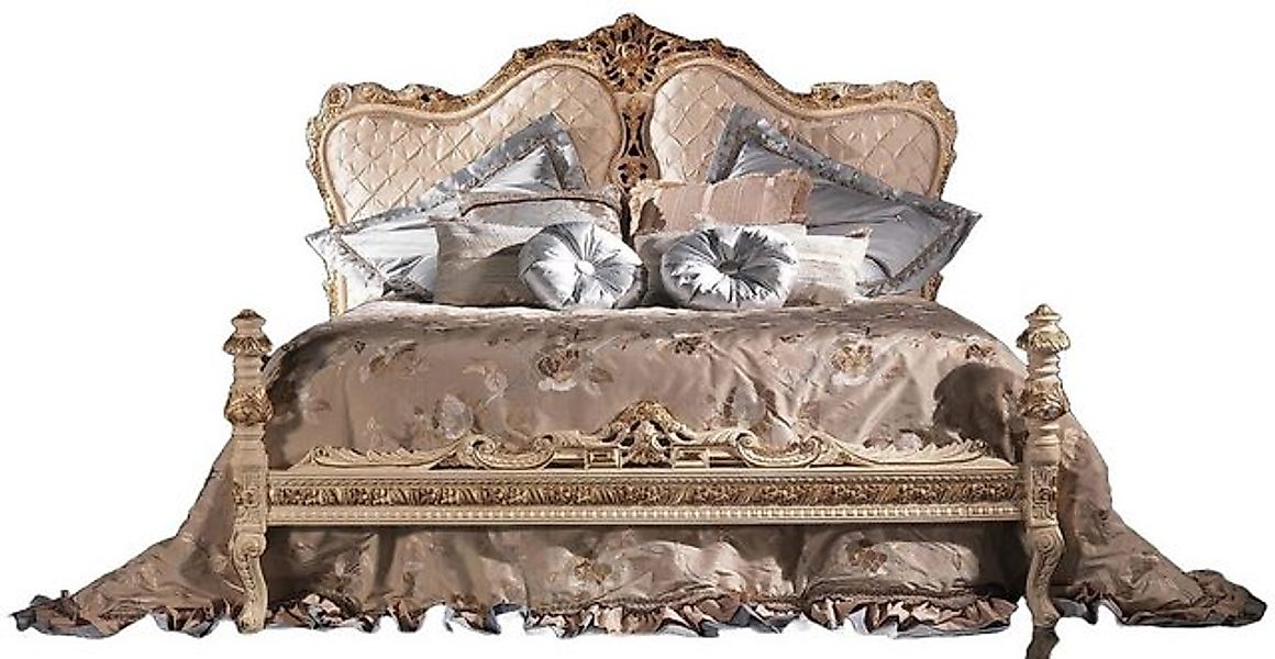 JVmoebel Bett Chesterfield Bett Luxus Doppel Italienische Möbel Einrichtung günstig online kaufen
