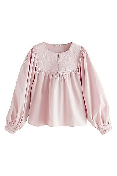 Next Langarmbluse Gesteppte Langarmbluse aus 100 günstig online kaufen