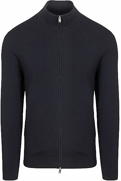 Profuomo Strickjacke Luxury Basic Navy - Größe XXL günstig online kaufen