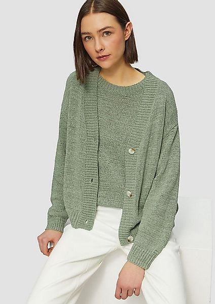 s.Oliver Cardigan Strickjacke Strickjacke im Relaxed Fit mit Knöpfen günstig online kaufen
