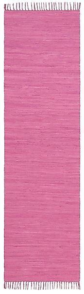 OTTO home Wollteppich »Ares« rechteckig 5 mm Höhe Uni Farben, handgewebt, m günstig online kaufen