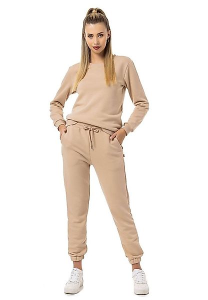 RedBridge Jogginganzug Sweatshirt mit Sweatpant Premium Basic (Set, 2-tlg) günstig online kaufen