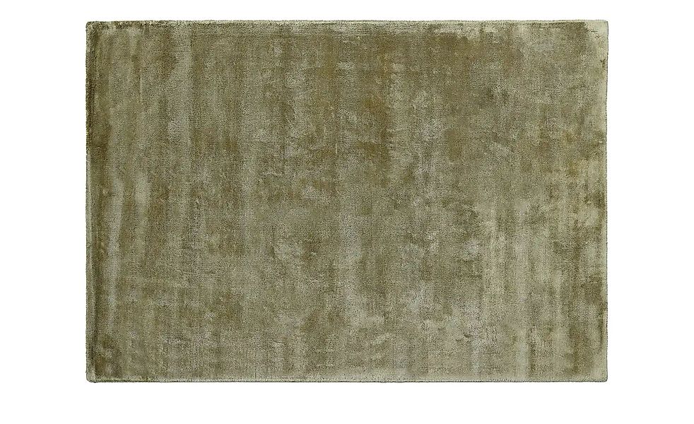 como Handloom-Teppich  Flavia ¦ grün ¦ Viskose ¦ Maße (cm): B: 80 Teppiche günstig online kaufen