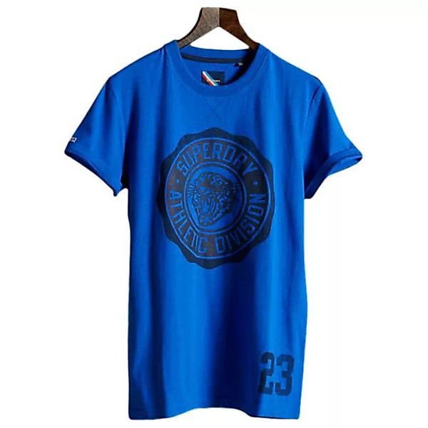 Superdry Track&field Classic Kurzarm T-shirt M Eagle Blue günstig online kaufen